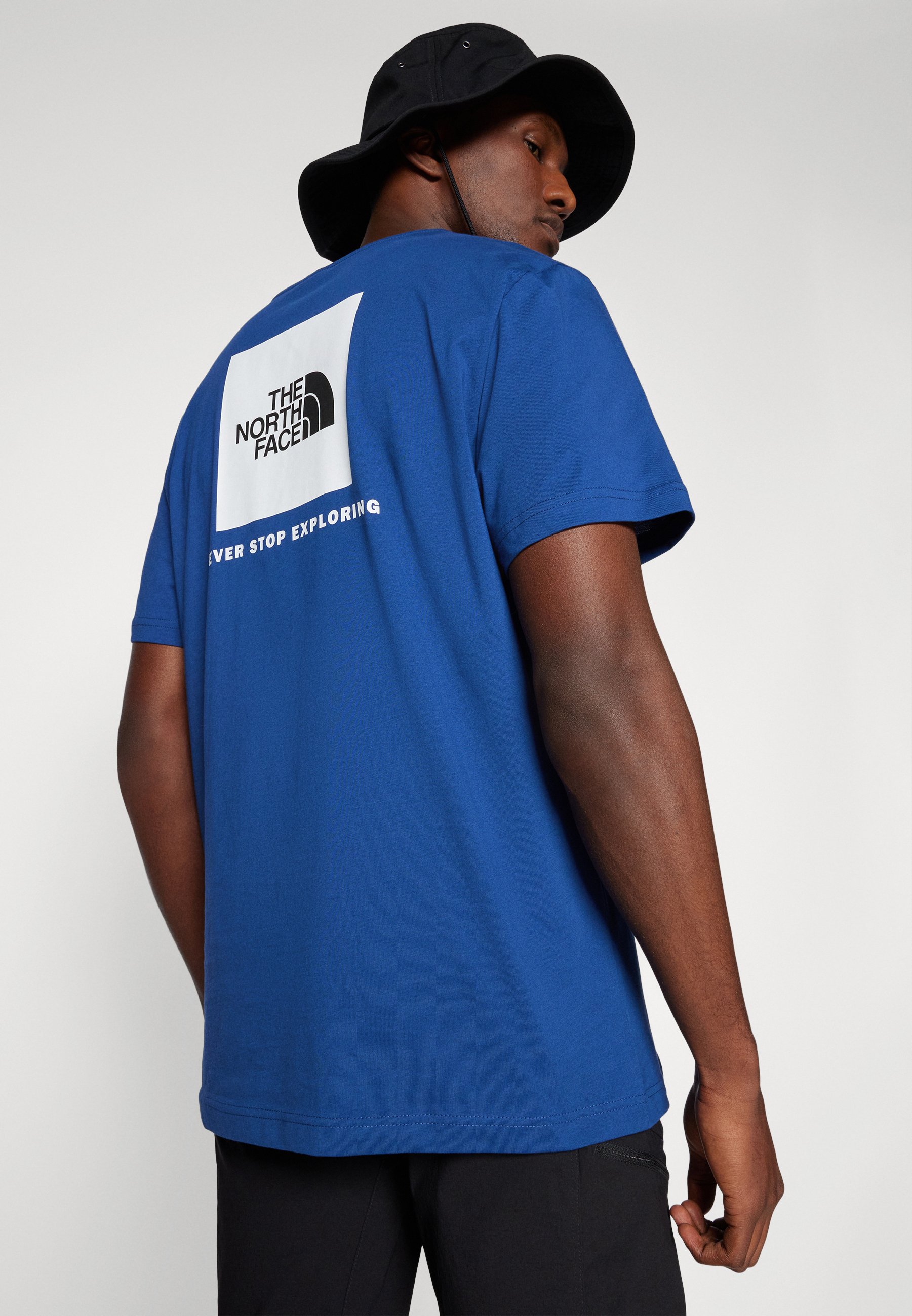 VIP【関税送料無料】希少 THE NORTH FACE BLUE COTTON T-SHIRT The North Face Summit High Trail S/S Mens T-Shirt - Shirts