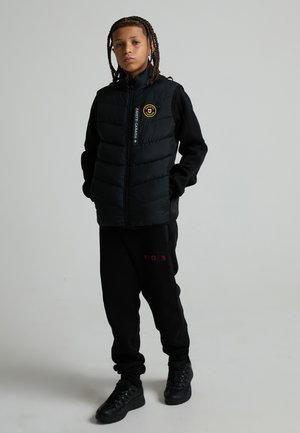 Zavetti Canada, JN FALLONINO 2.0 HYBRID GILET - Vest - black