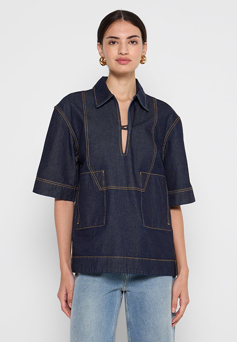 TORY BURCH Blouse donkerblauw TORY BURCH Blouse donkerblauw