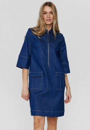 NUISSA  - Farkkumekko - dark blue denim
