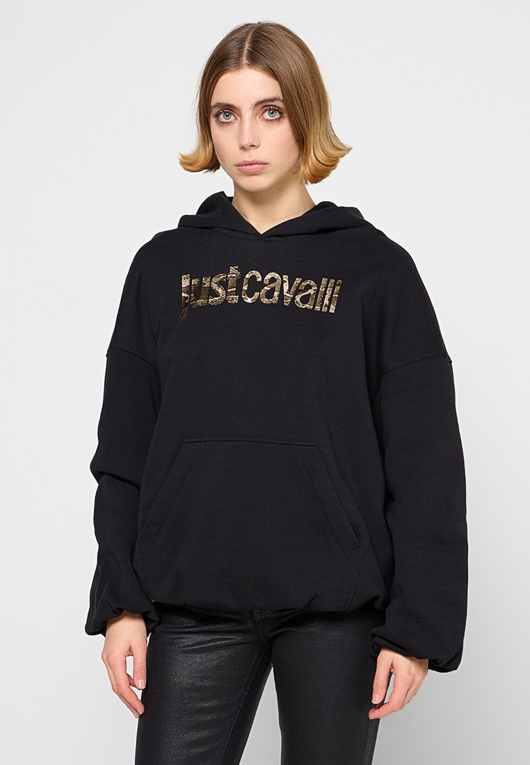 Just Cavalli Hoodie zwart