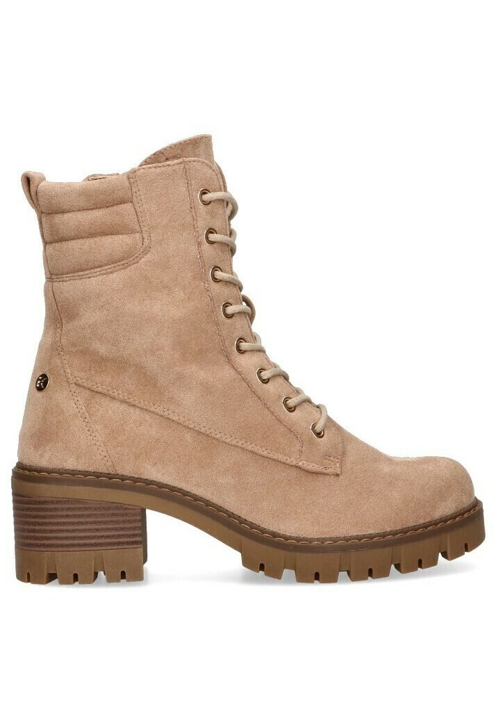 ETIKA Botines con plataforma - beige