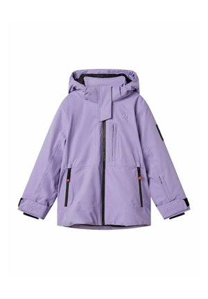 NKNSLOPE10 JACKET SKI EDITION UNISEX - Allvädersjacka - sunlit allium