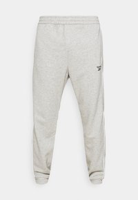 PIPING JOGGER - Calças de fato de treino - medium grey heather