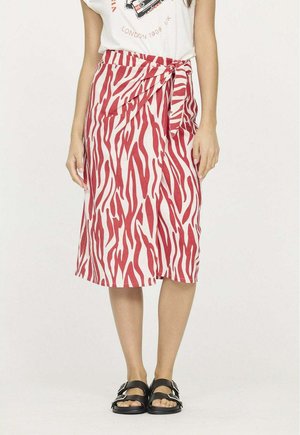 JUPE PALOMA  - Jupe portefeuille - rouge