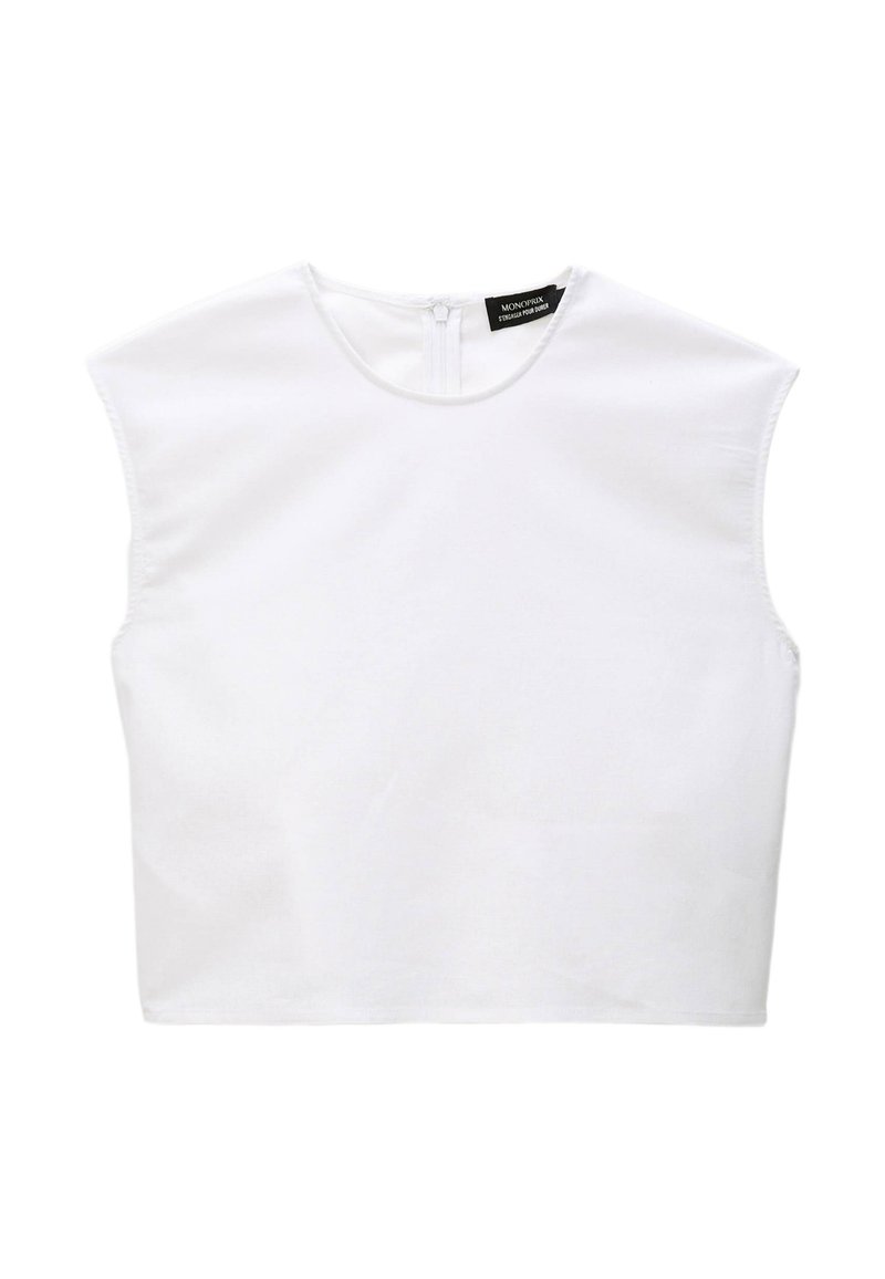 Top Blouse Sans Manches Monoprix - Taille 44 - Multicouleur - Neuf Avec étiquettes