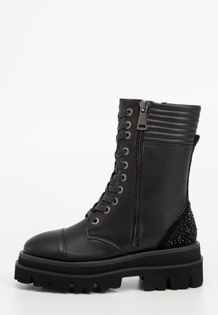 Alma en Pena Veterboots zwart Alma en Pena Veterboots zwart