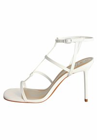 Next SIGNATURE STRAPPY  REGULAR FIT - Korolliset sandaalit - white