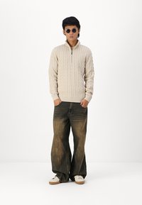 Selected Homme SLHRYAN STRUCTURE - Pulover - oatmeal