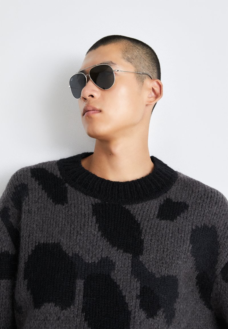 Ray-Ban AVIATOR REVERSE - Sunglasses - silver/silver-coloured - Zalando