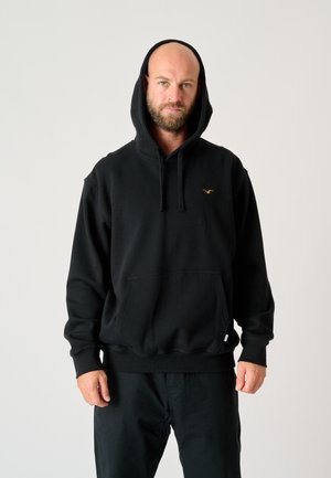 LIGULL BOXY - Kapuzenpullover - black