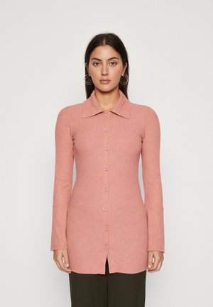 ONLY ONLNELLA BUTTON CARDIGAN - Ζακέτα - light mahogany