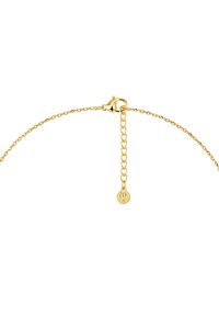 Zlatni lanac s kopčom u obliku jastoga, s ukrasnim podesivim lancem i malim privjeskom za zatvaranje.