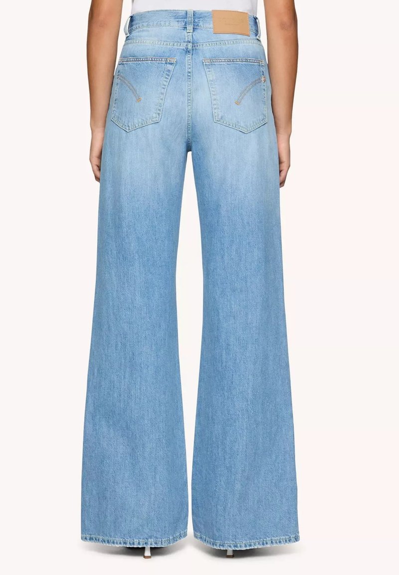 Dondup AMBER Jeans a zampa blu/blu denim