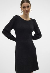 Vero Moda VMFLAVOUR - Robe pull - black