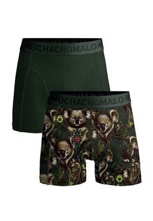 2-PACK  - Boksarice - print green