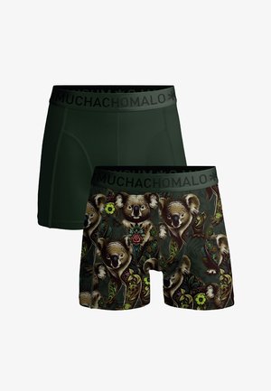 MUCHACHOMALO 2-PACK - Boxer alsónadrág - print green