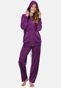 RAIKOU SET - Nachtwäsche Set - lila rot