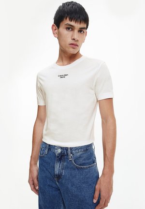 STACKED - Basic T-shirt - bright white