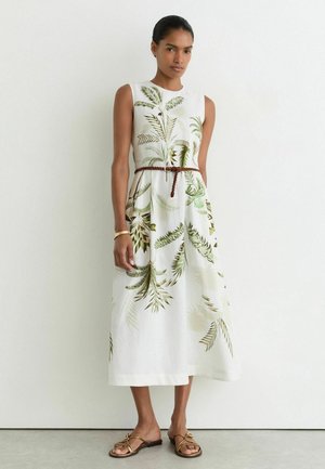 Reiss, Denné šaty - ivory khaki
