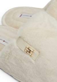 Tommy Hilfiger COMFORT HOME SLIPPER - Hjemmesko - ancient white