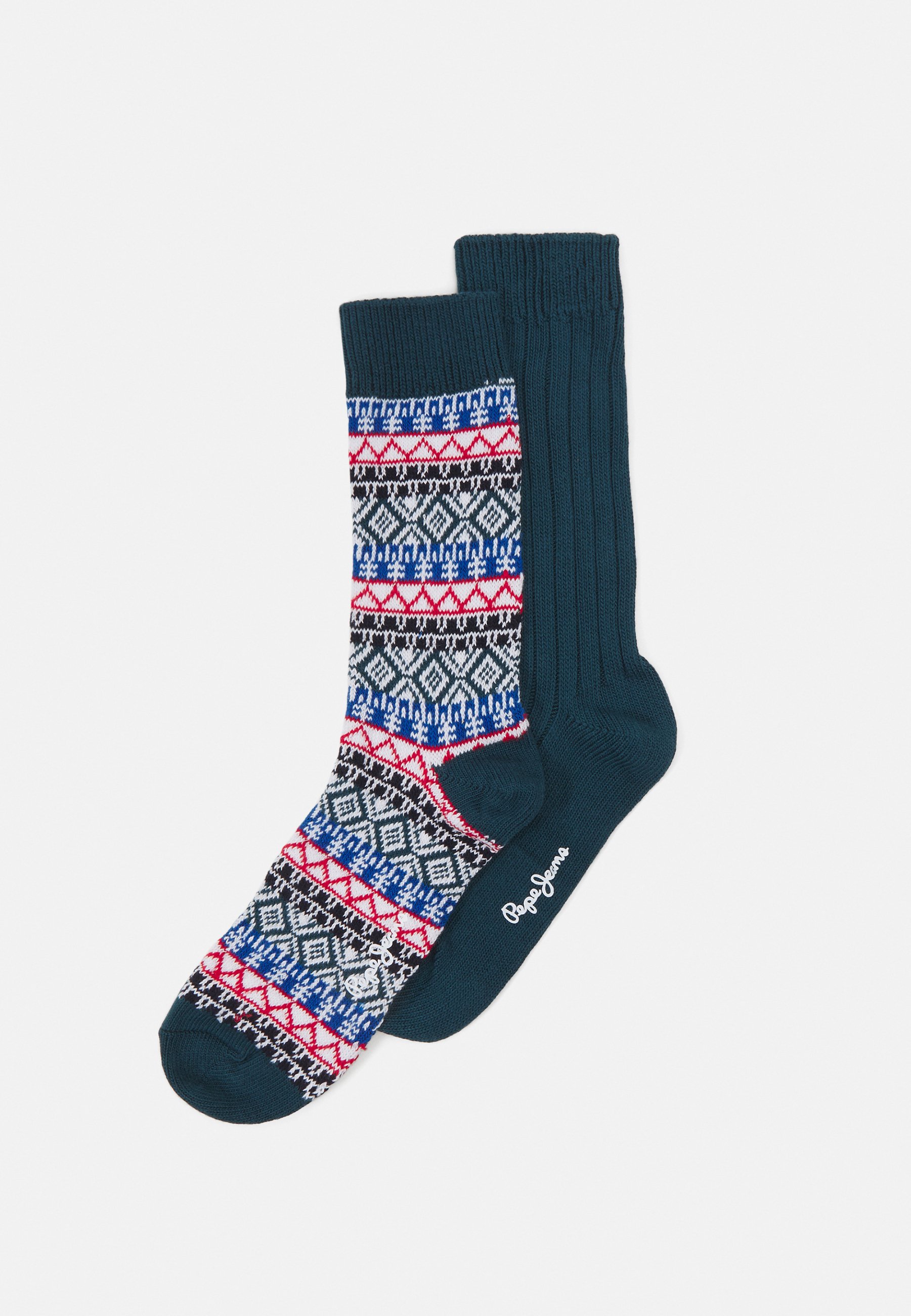 Pepe Jeans CHUNKY FAIR 2PACK Socken red/rot