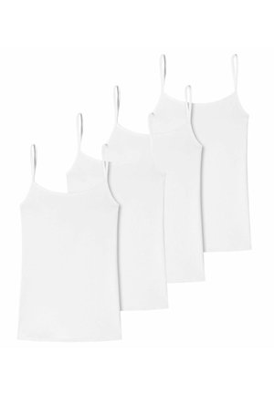 4ER PACK - Unterhemd/-shirt - weiß