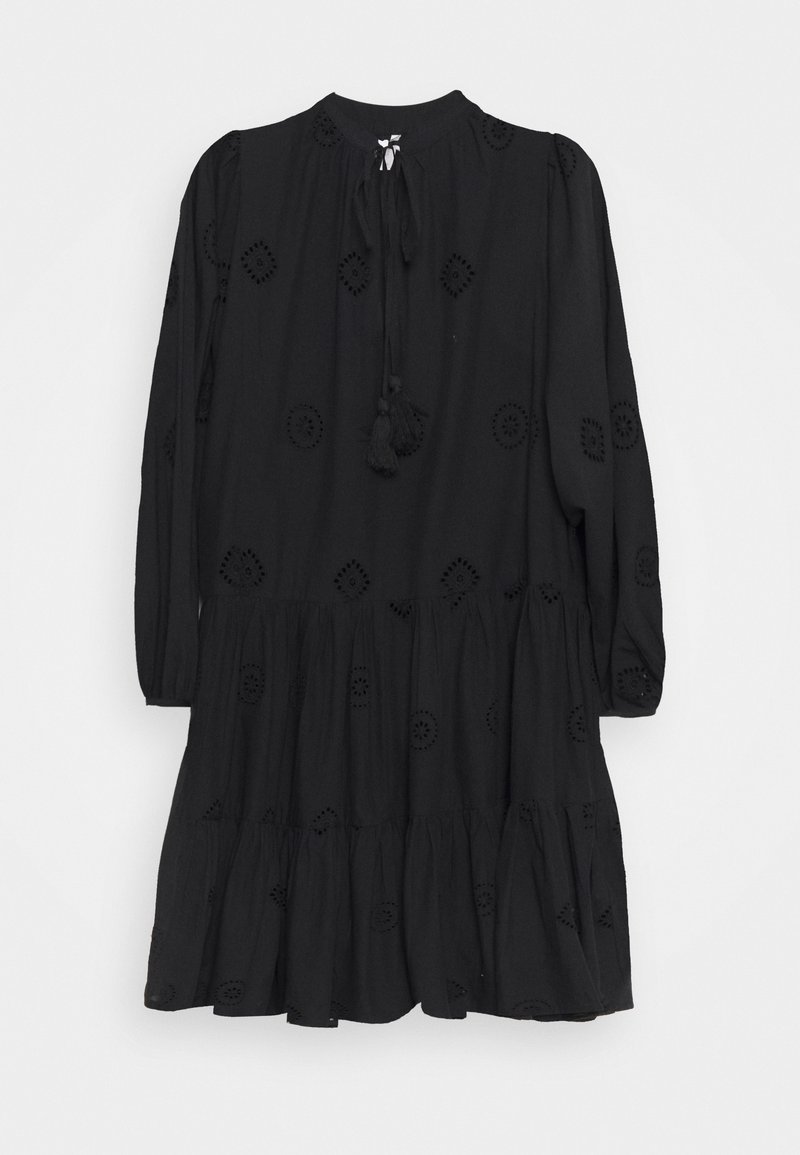 Seafolly BEACH EDIT EMBROIDERY TIERED DRESS - Beach accessory - black -  Zalando