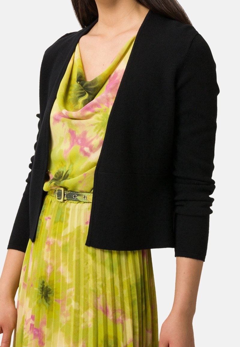 zero Strickjacke - black