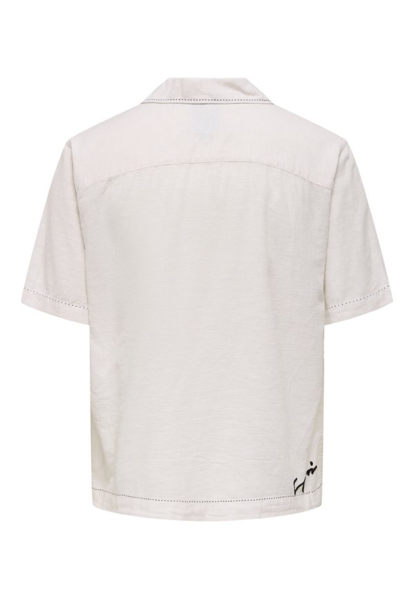 CAIDENLY EMBROIDERY SS RESORT - Shirt - weiß2