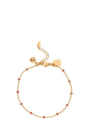 Armband - rose gold-coloured/red