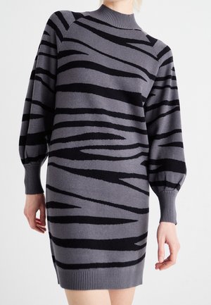 Strickkleid - dark grey