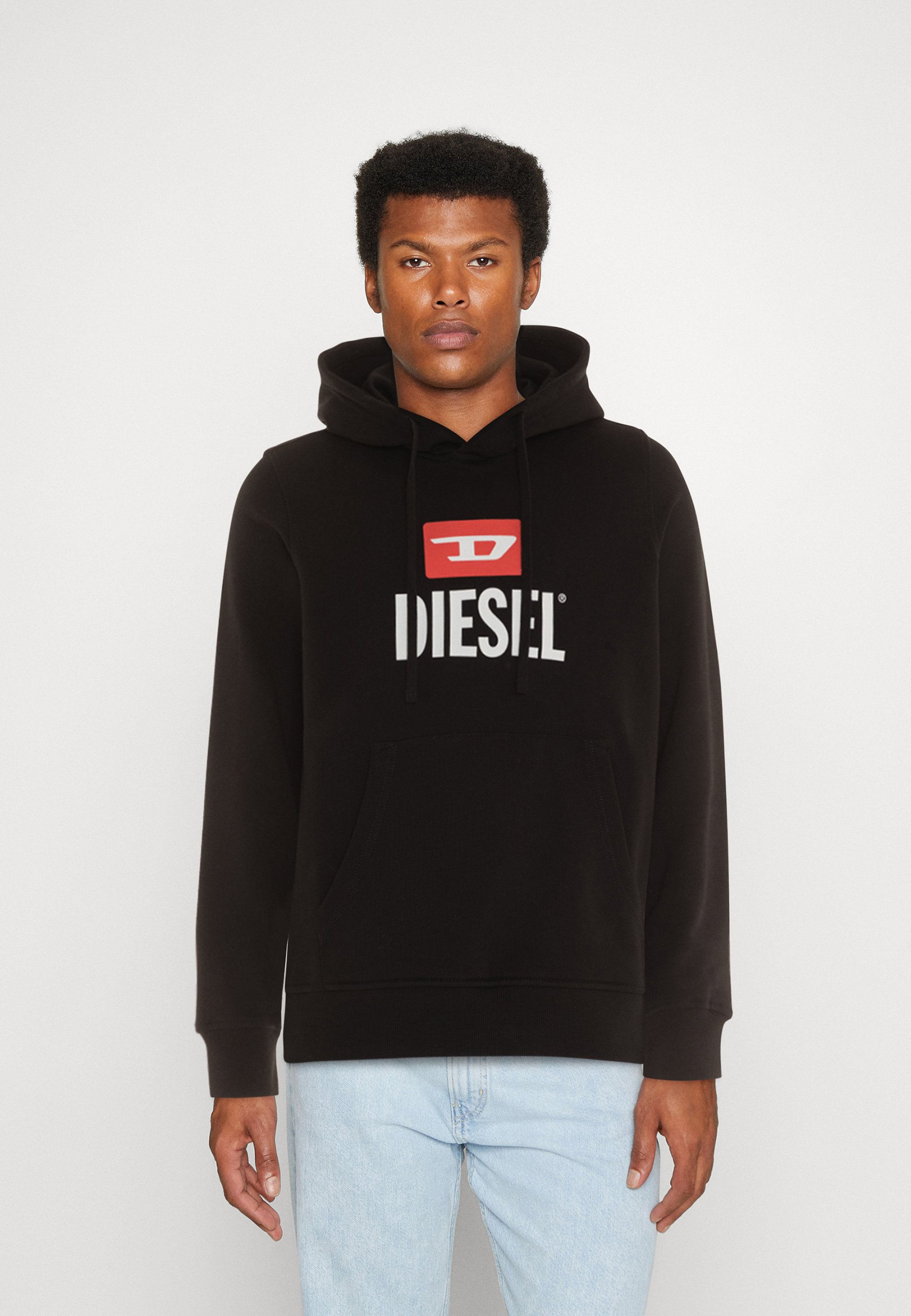 Diesel S-GINN-HOOD-G1 - Sweatshirt - black - Zalando.de