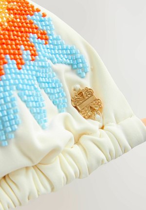 Never Fully Dressed BEADED SUN - Bikini-Top - blue white