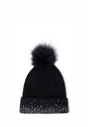 CON PON E STRASS - Berretto - nero
