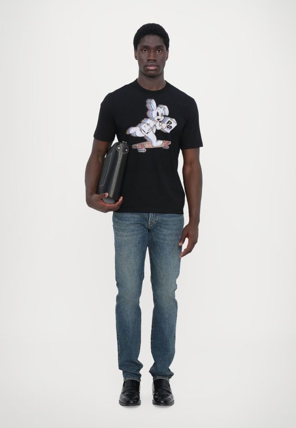 CASUAL FIT SKATE BUNNY - Print T-shirt4