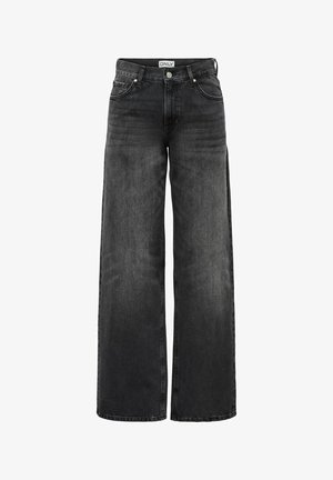 ONLY, WIDE-FIT JEANS ONLMAYA MID WAIST WIDE LEG FIT JEANS - Wide Leg - medium grey denim