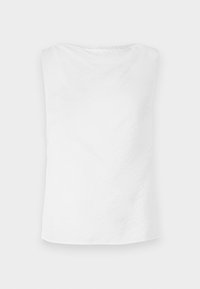 SLEEVELESS BOATNECK TIE - Débardeur - white