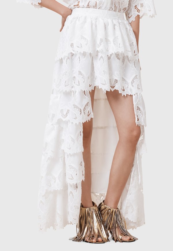 CAVARLY EMB - Maxi skirt