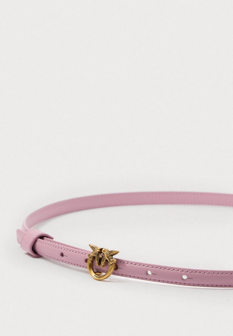 Pinko LOVE BERRY - Belt - viola/gold-coloured/lilac 
