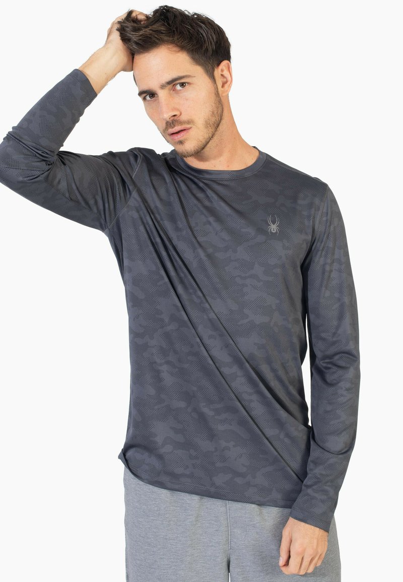 Spyder Langærmet T-shirt - dark grey