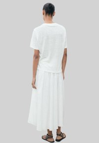 Mango SHORT SLEEVED - Tricou basic - off-white