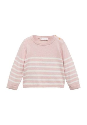 STRIPED - Svetrík - pink