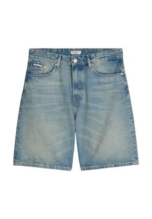 Marc O'Polo DENIM, DENIM SHORTS, MID WAIST, RELAXED LEG - Shorts di jeans - light blue multi