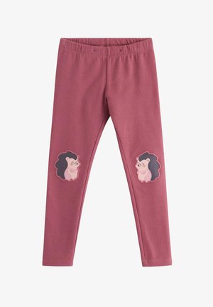 Lindex, LINDEX LEGGINGS WITH BRUSHED INSIDE LINDEX - Leggings - dark dusty pink