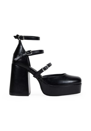 CON TIRAS - Zapatos altos - black