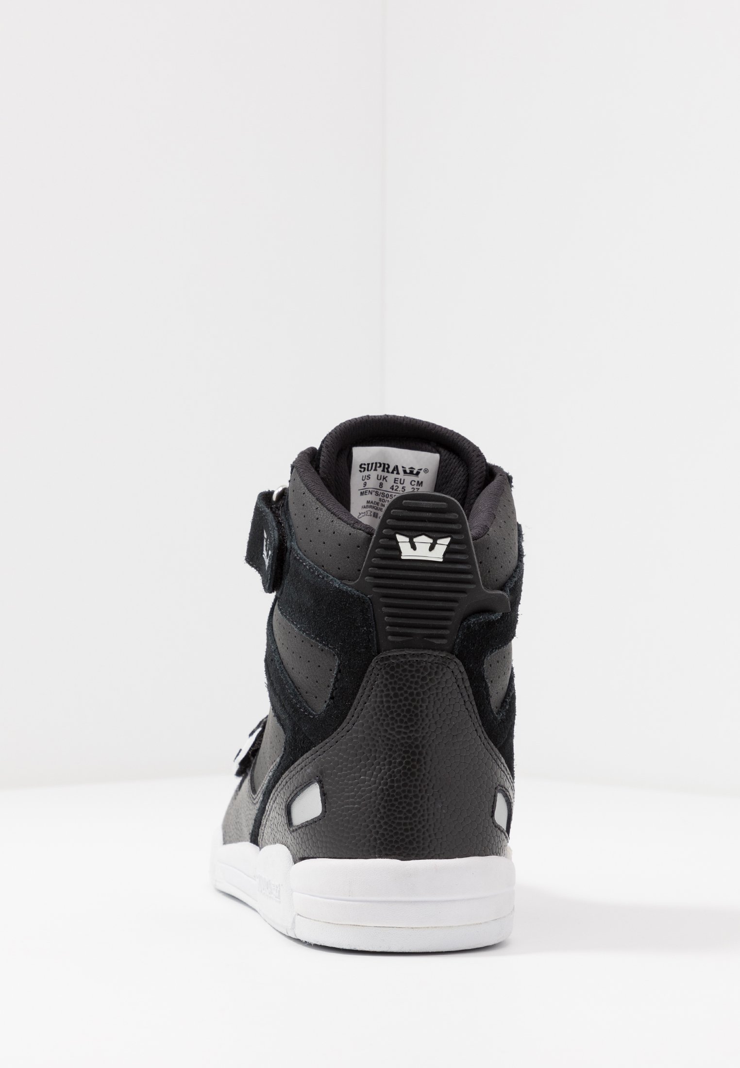 Supra BREAKER Høye joggesko blacksilverwhitesvart Supra BREAKER Høye joggesko blacksilverwhitesvart