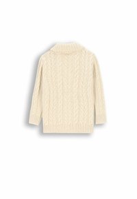 Coccodrillo SWETER ROZPINANY beżowy