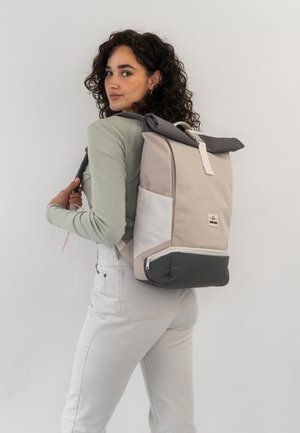 ALLEN MEDIUM - Rucksack - sand/grau
