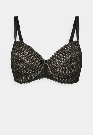 AURA SPOTLIGHT - Underwired bra - black